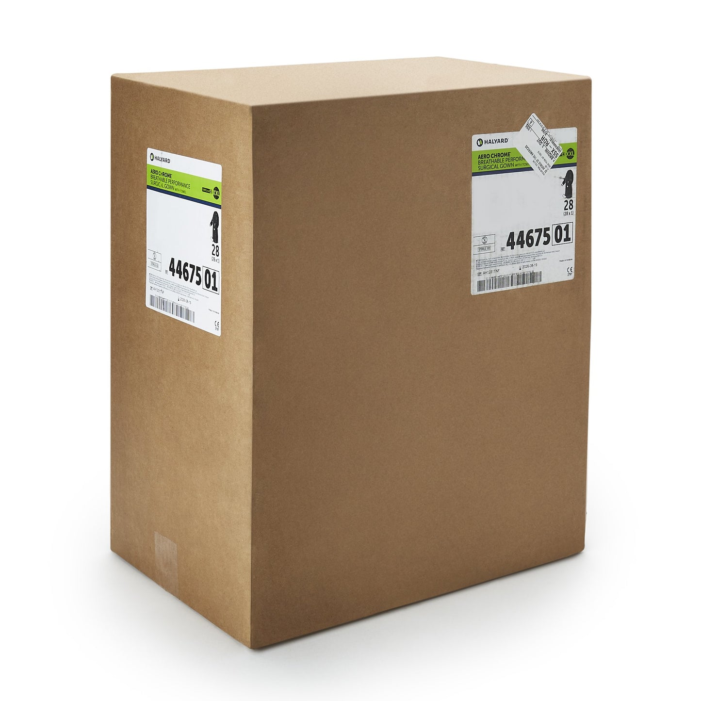 GOWN, SURG AERO CHROME AAMI 4 STR SLVR 2XLG (28/CS)
