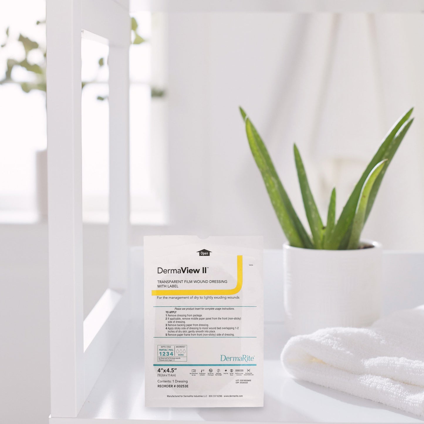 DRESSING, DERMAVIEW II 4"X5" (50/BX)