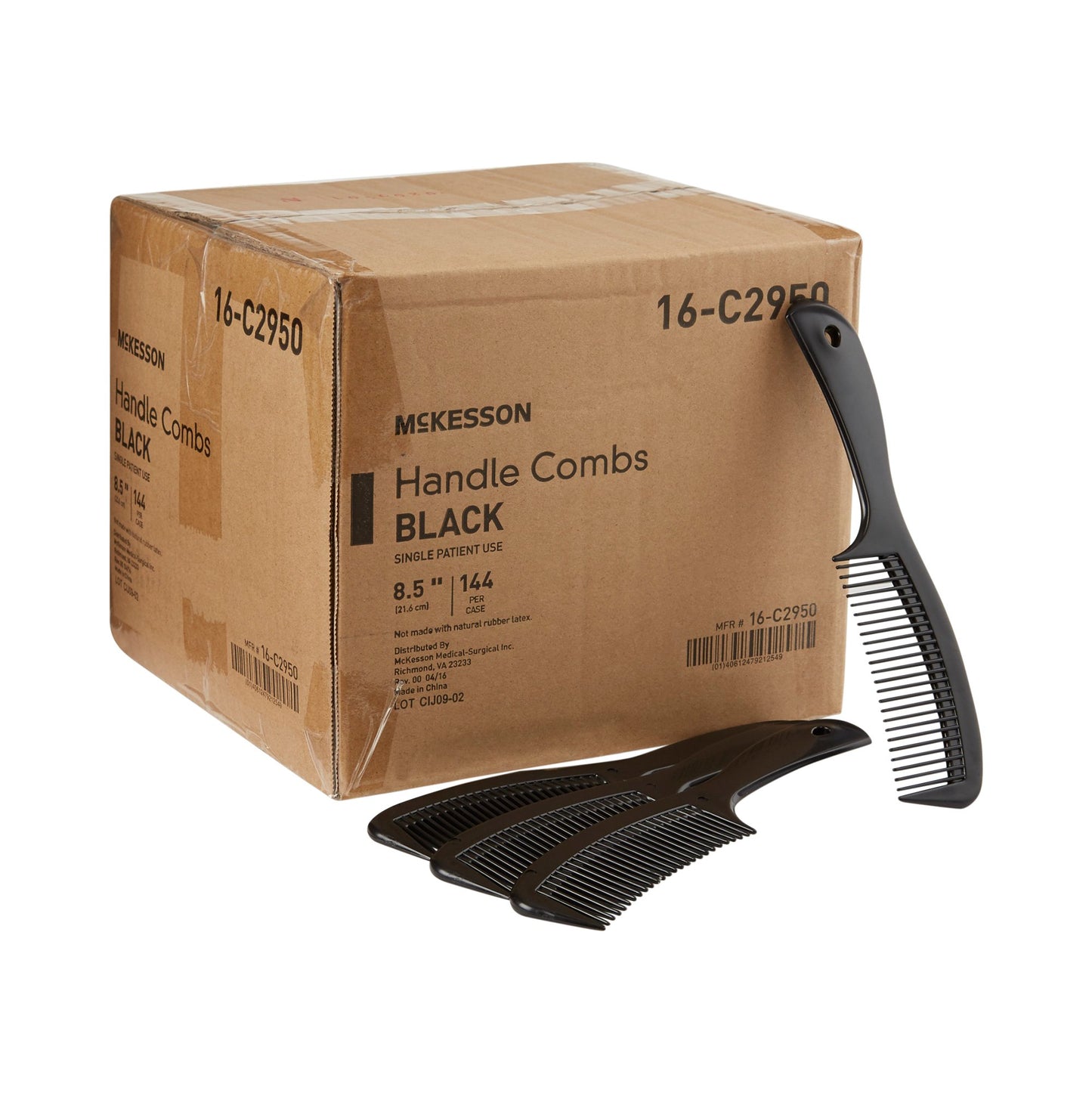 COMB, AFRO HNDL LG 8 1/2" (144/CS)