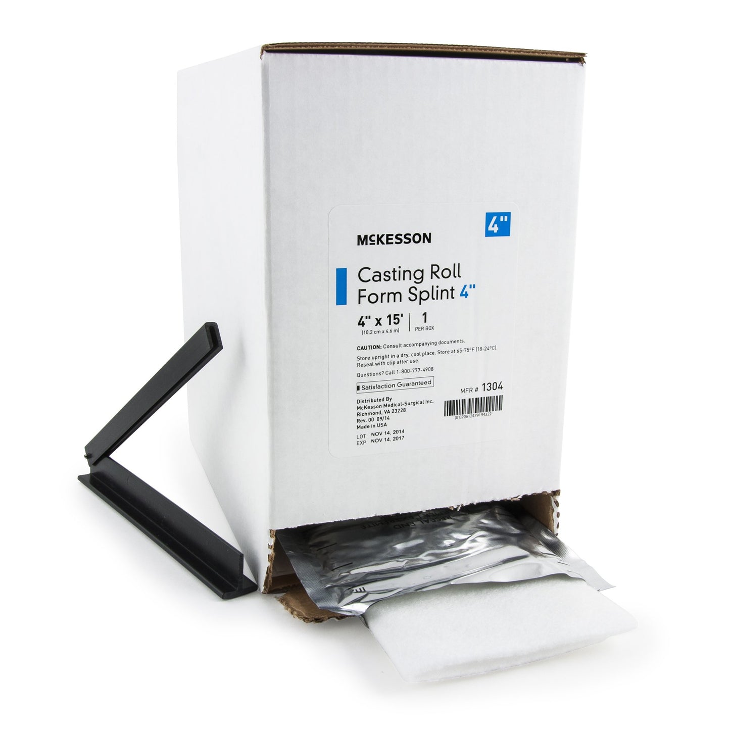 SPLINT, CAST 4"X15' (1RL/BX 2BX/CS)