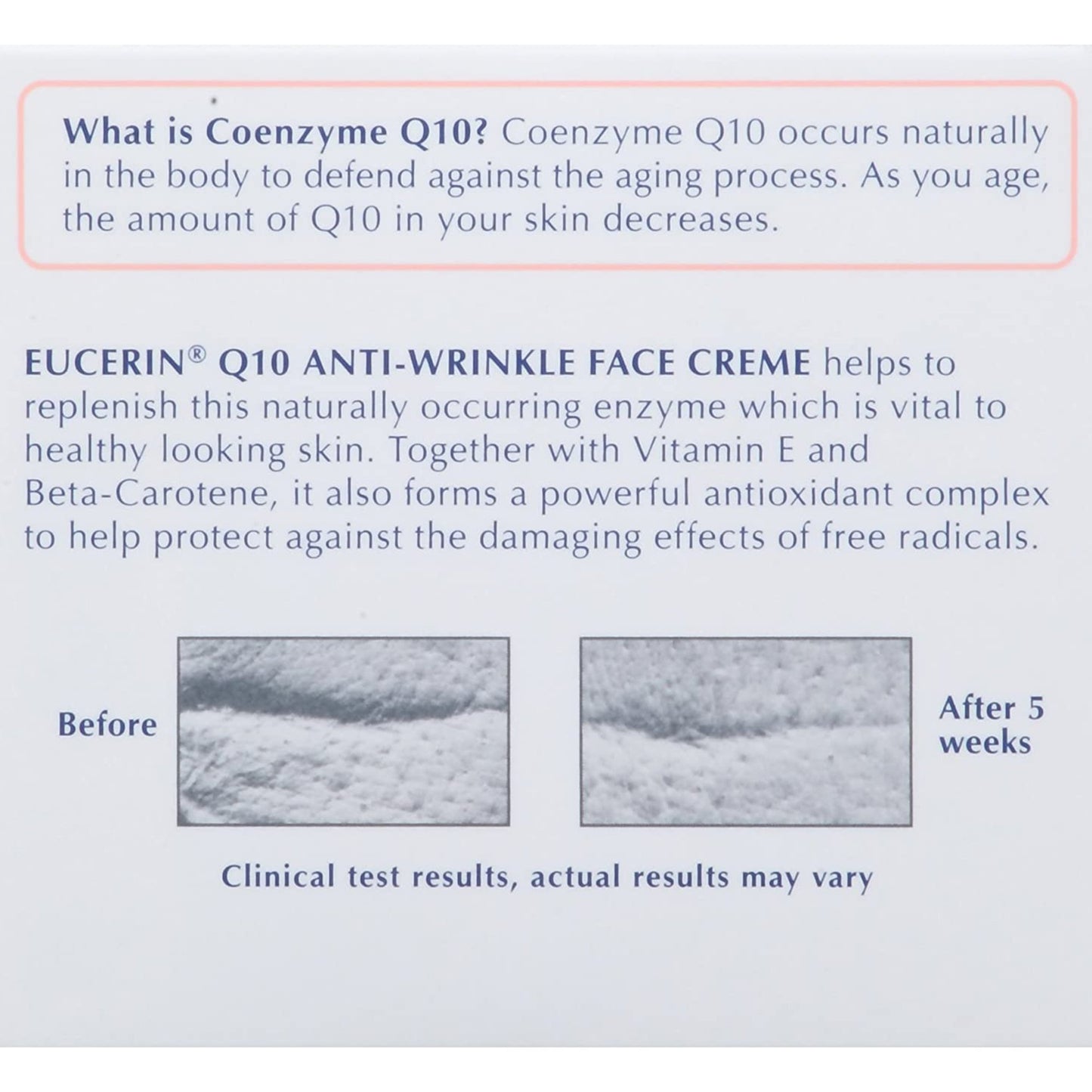 EUCERIN, CRM ANTI-WRINKLE FACEQ-10 1.7OZ