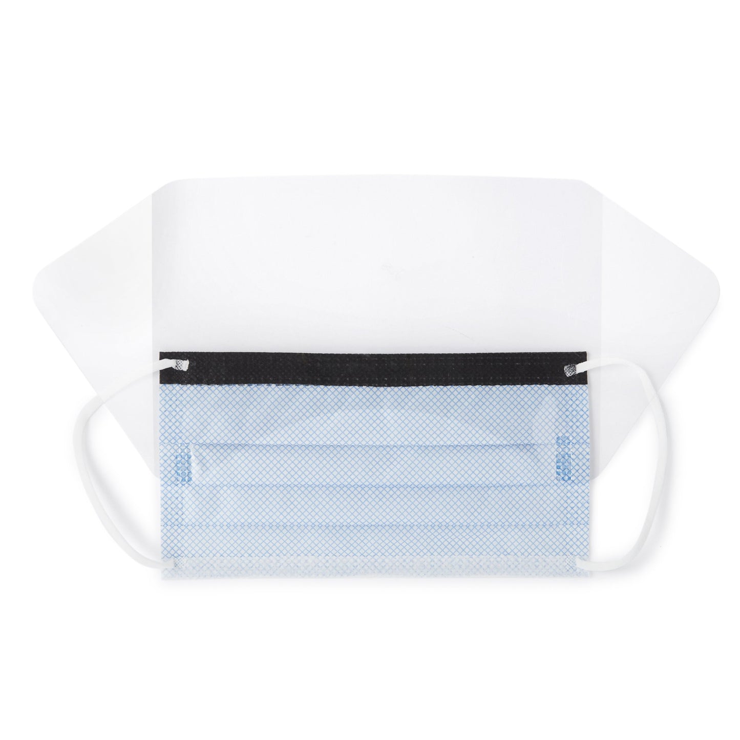 MASK, PROC W/EYESHLD LOOPS ASTM3 ANTIFOG (25/BX 4BX/CS)