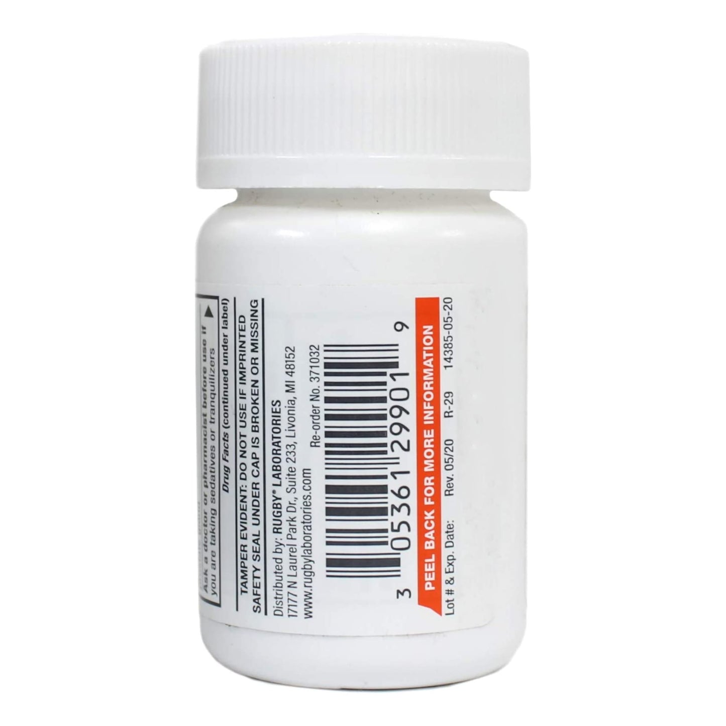 MECLIZINE HCL, TAB CHEW 25MG (100/BT)