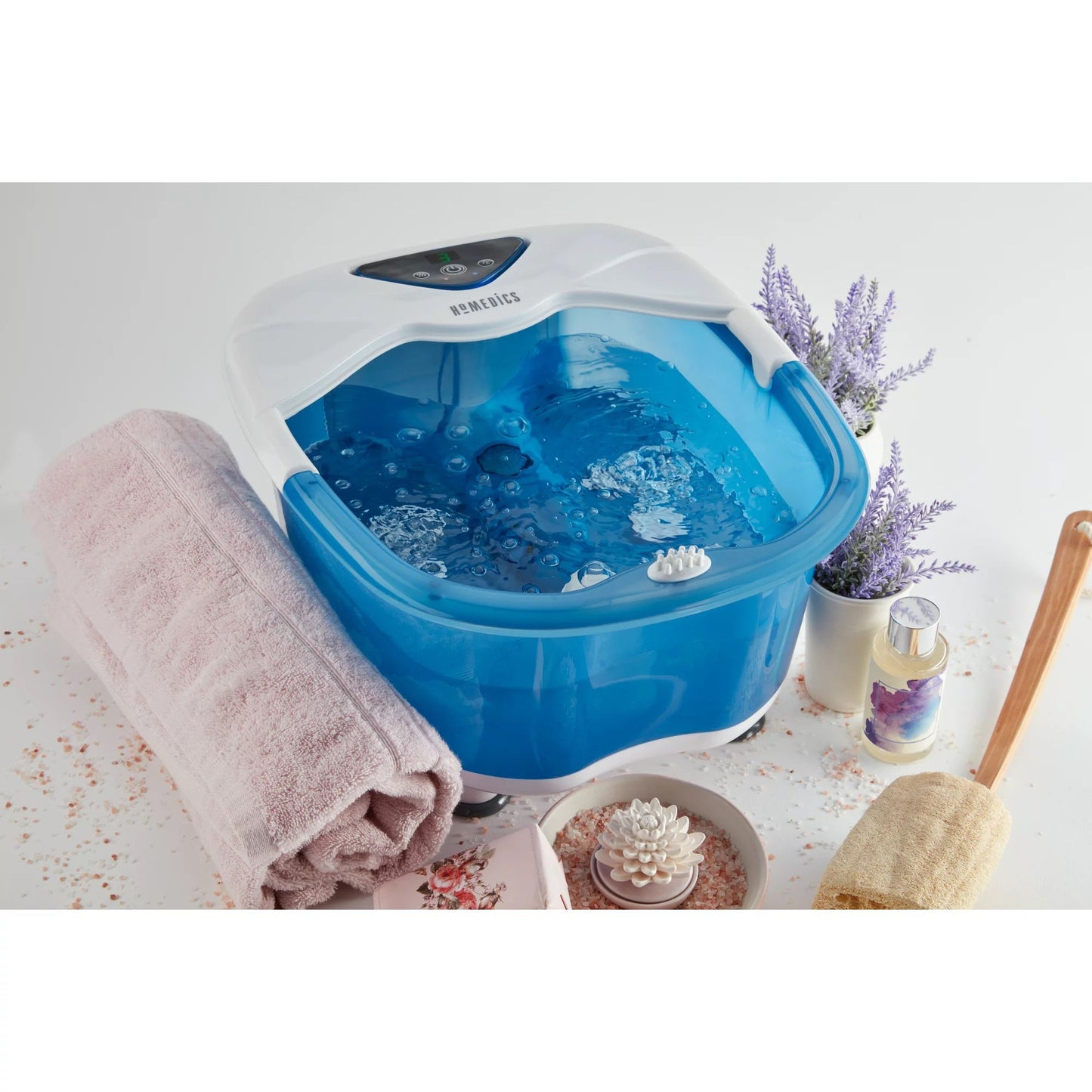 FOOT BATH, SALT-N-SOAK PRO W/HEAT BOOST (2/CS)