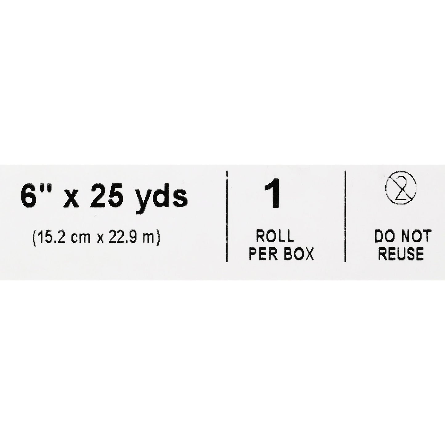 STOCKINETTE, TUBE CTN 6"X25YD (6RL/CS)