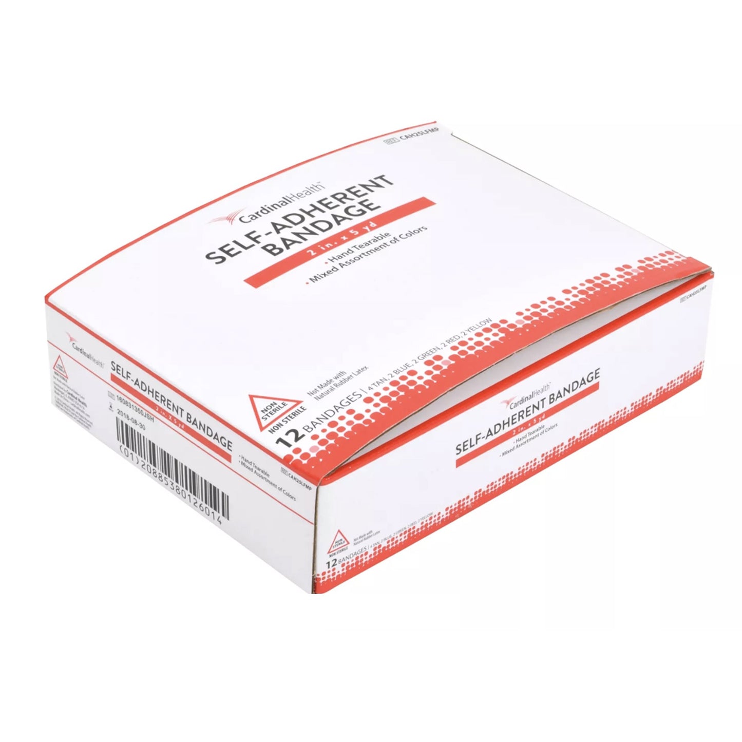 BANDAGE, COMPRSN SELF ADHERENTCHSV N/S 2"X5' (12/BX 6BX/CS
