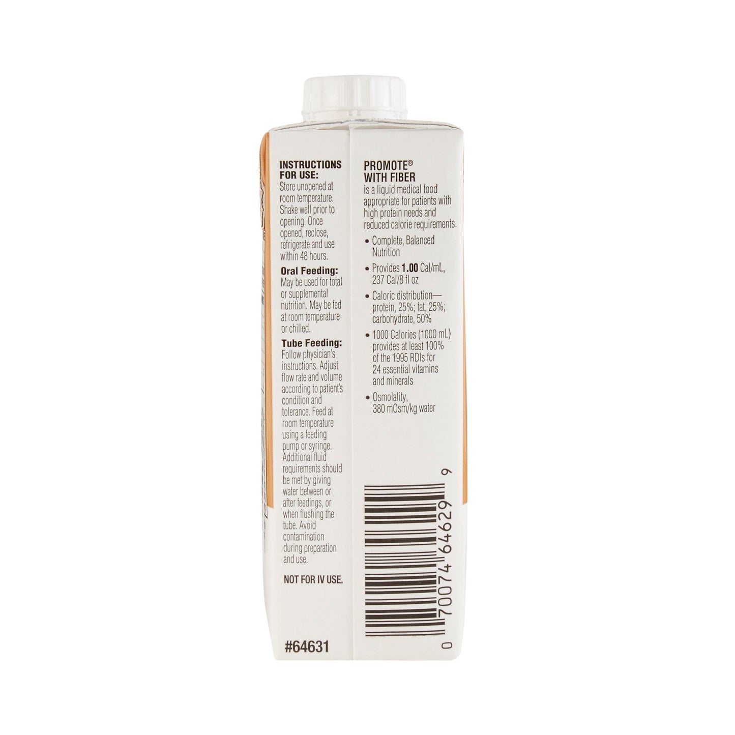 PROMOTE, W/FIBER ARC VAN 8OZ (24/CS)