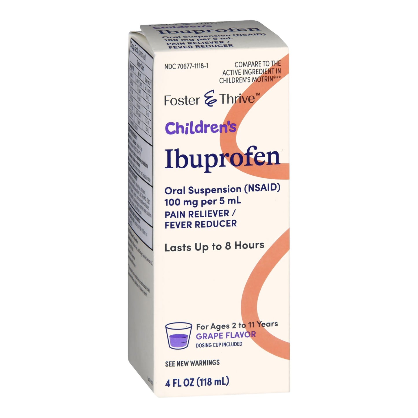 IBUPROFEN, SUSPN ORAL FT CHLD GRAPE 4OZ