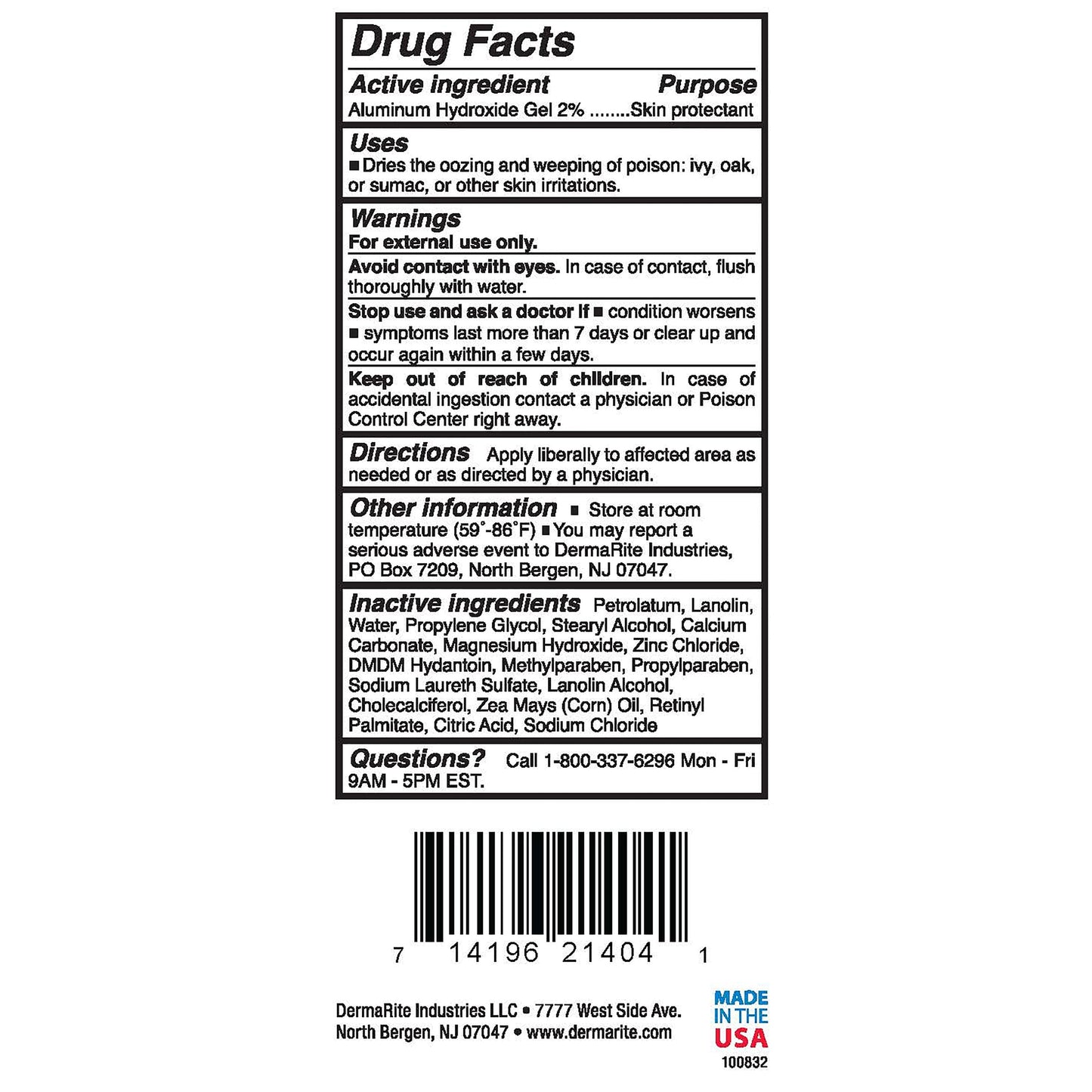 OINTMENT, DERMAMED 4OZ (24/CS)