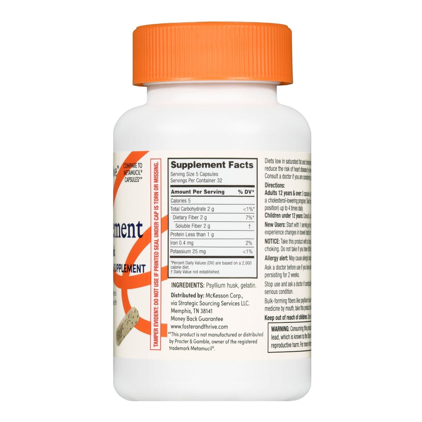 FIBER LAXATIVE, CAP FT SM (160/EA)
