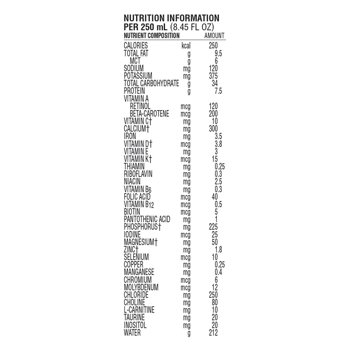 PEPTAMEN JR, VAN 250ML (24/CS)