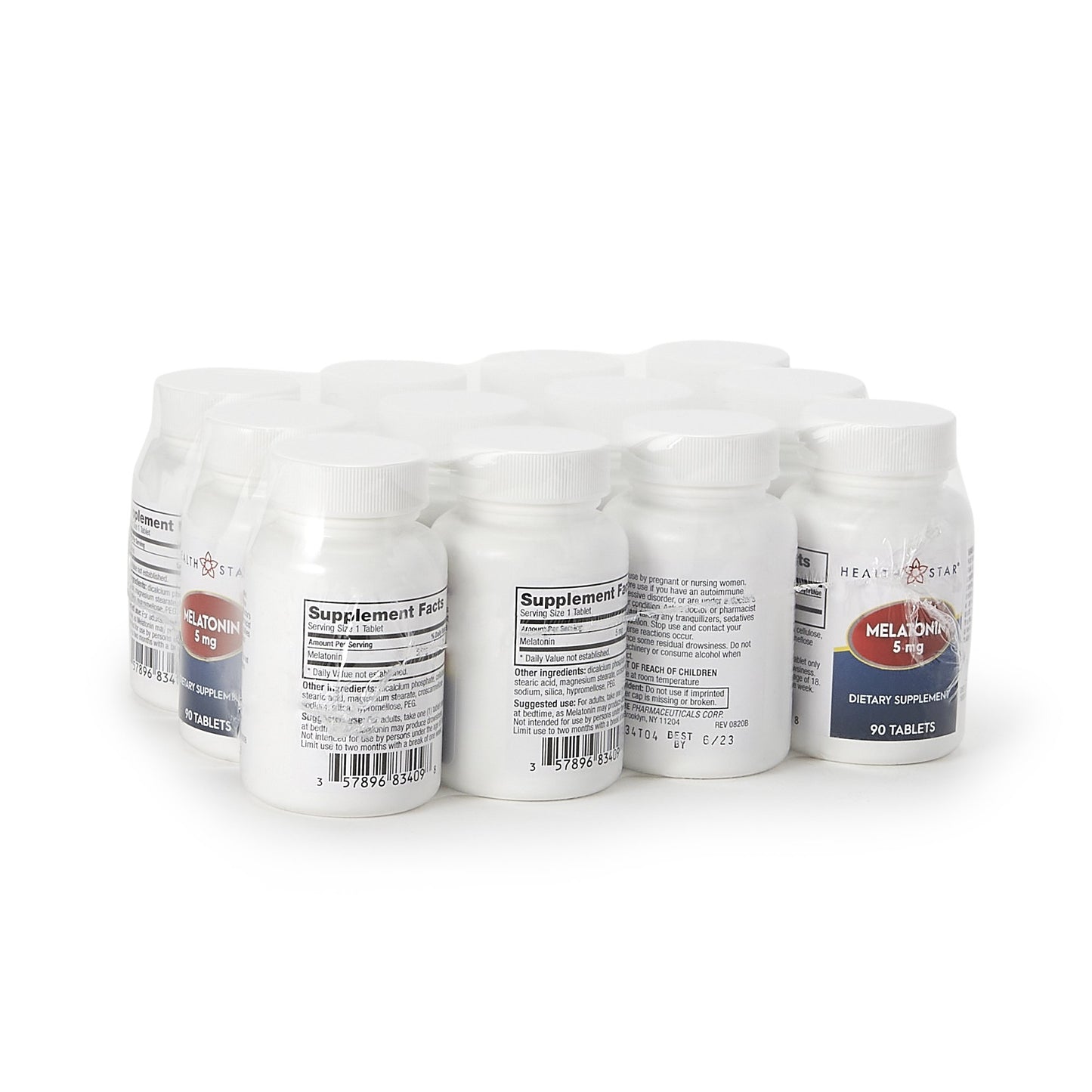 MELATONIN, TAB 5MG (90/BT 12BT/CS)