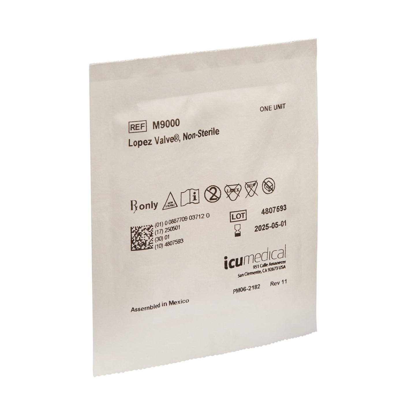 VALVE, LOPEZ FEEDING (50/CS)