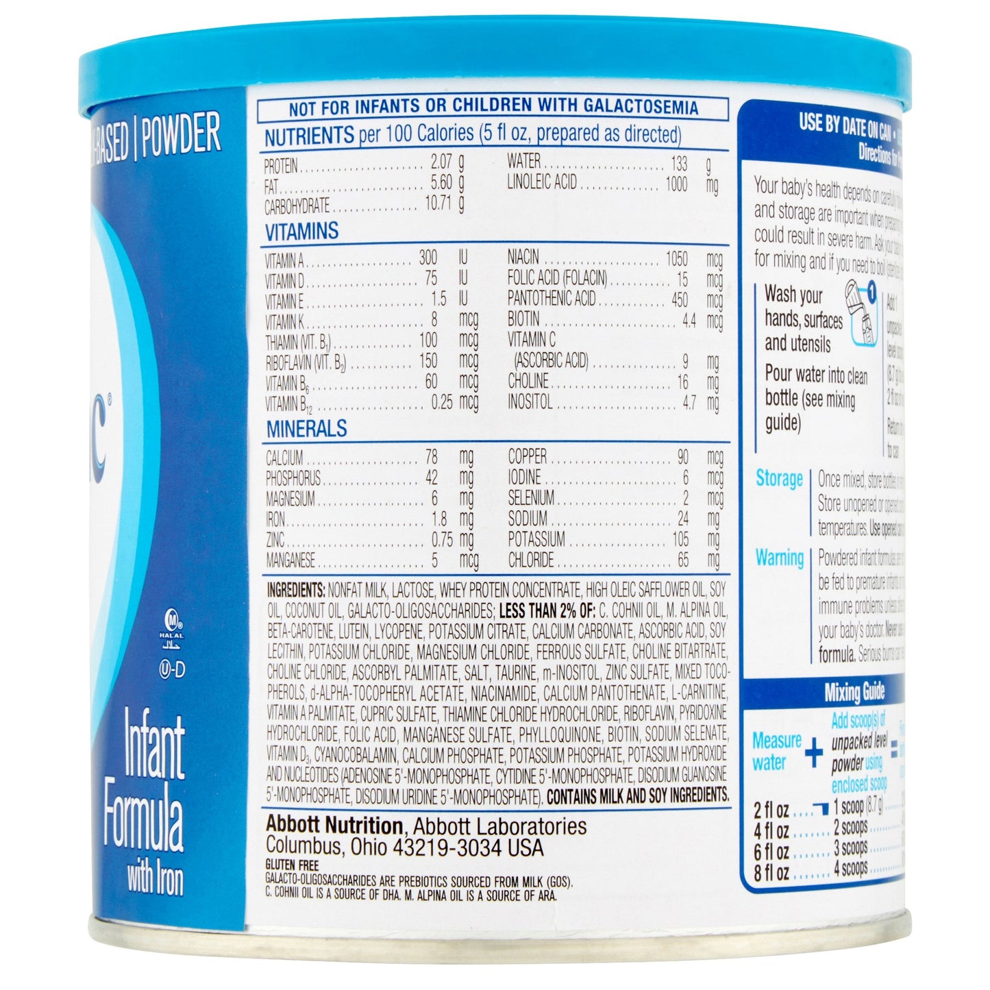 SIMILAC, LF ADVNC PDR 12.4OZ (6/CS) EC