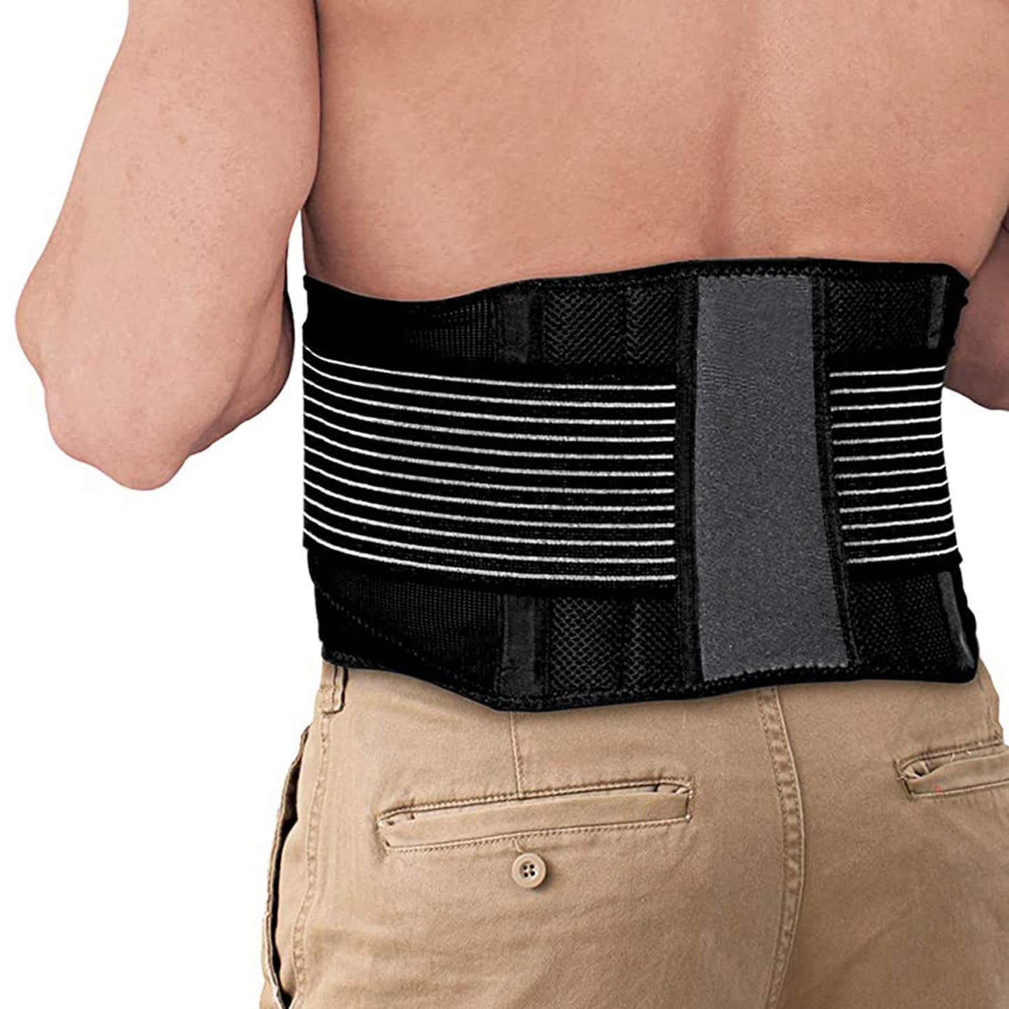 BACK BRACE, ACE ADJ ONE-SIZE (12/BX)
