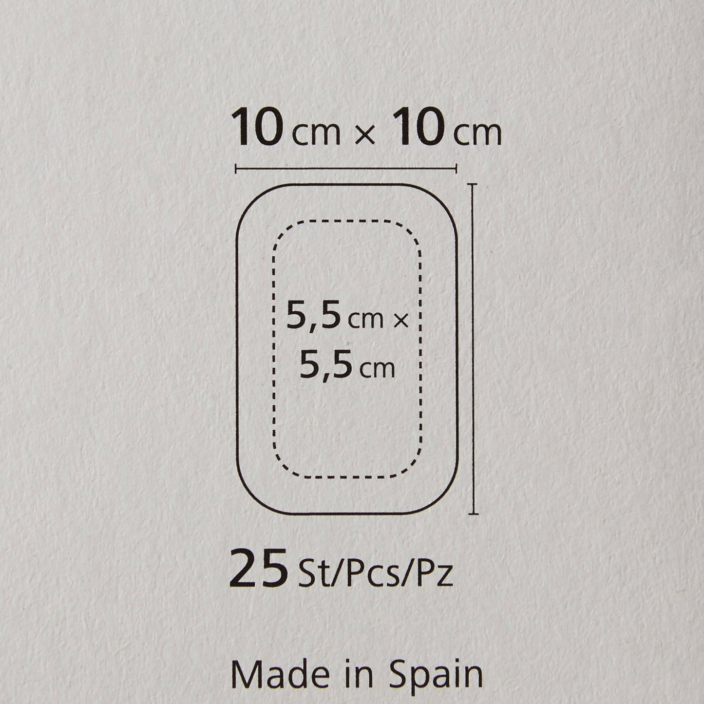 DRESSING, COSMO LF 4"X4" (25/BX 8BX/CS)