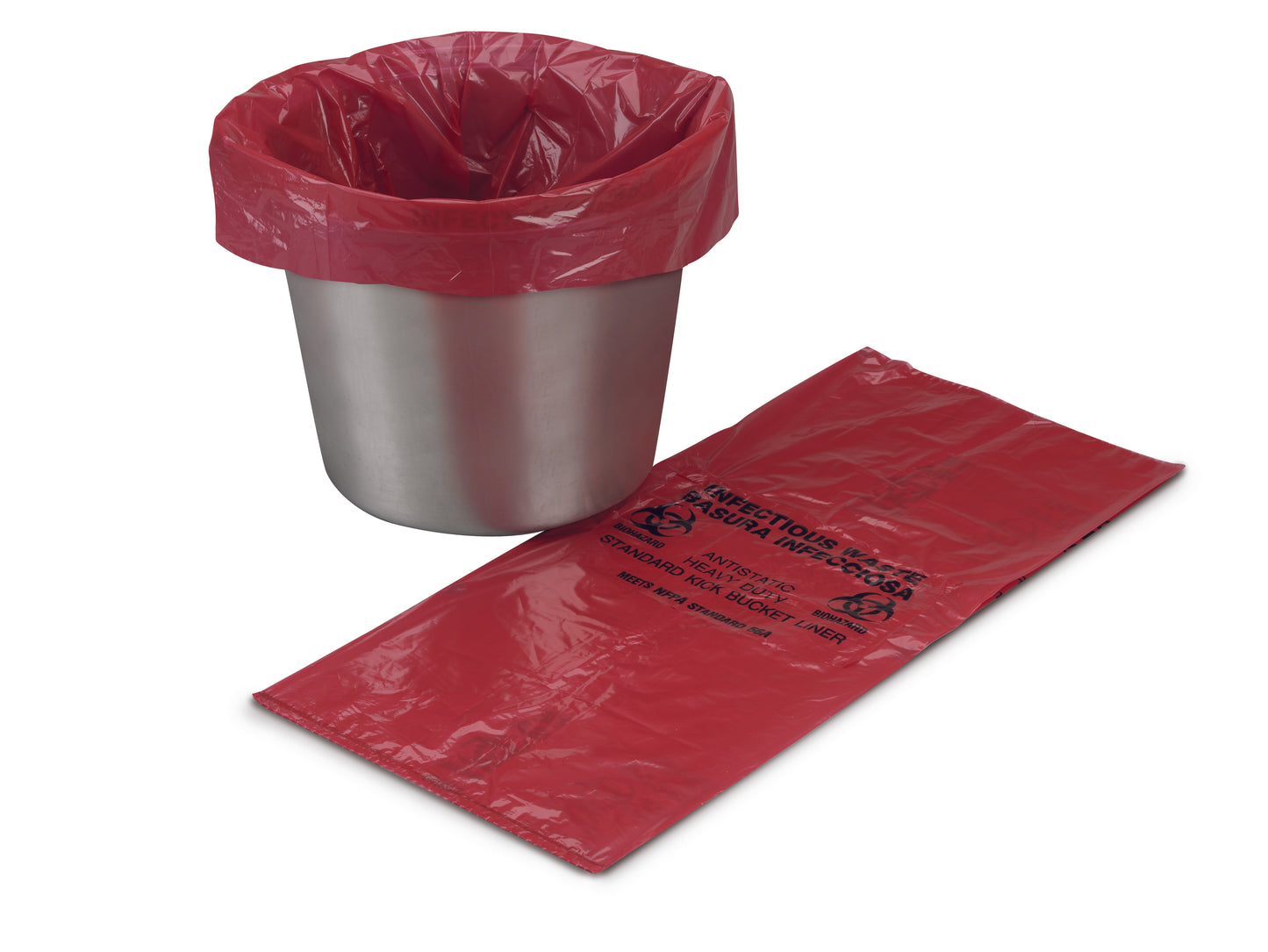 LINER, KICK BUCKET ANTISTATIC RED (500/CS) MGM03