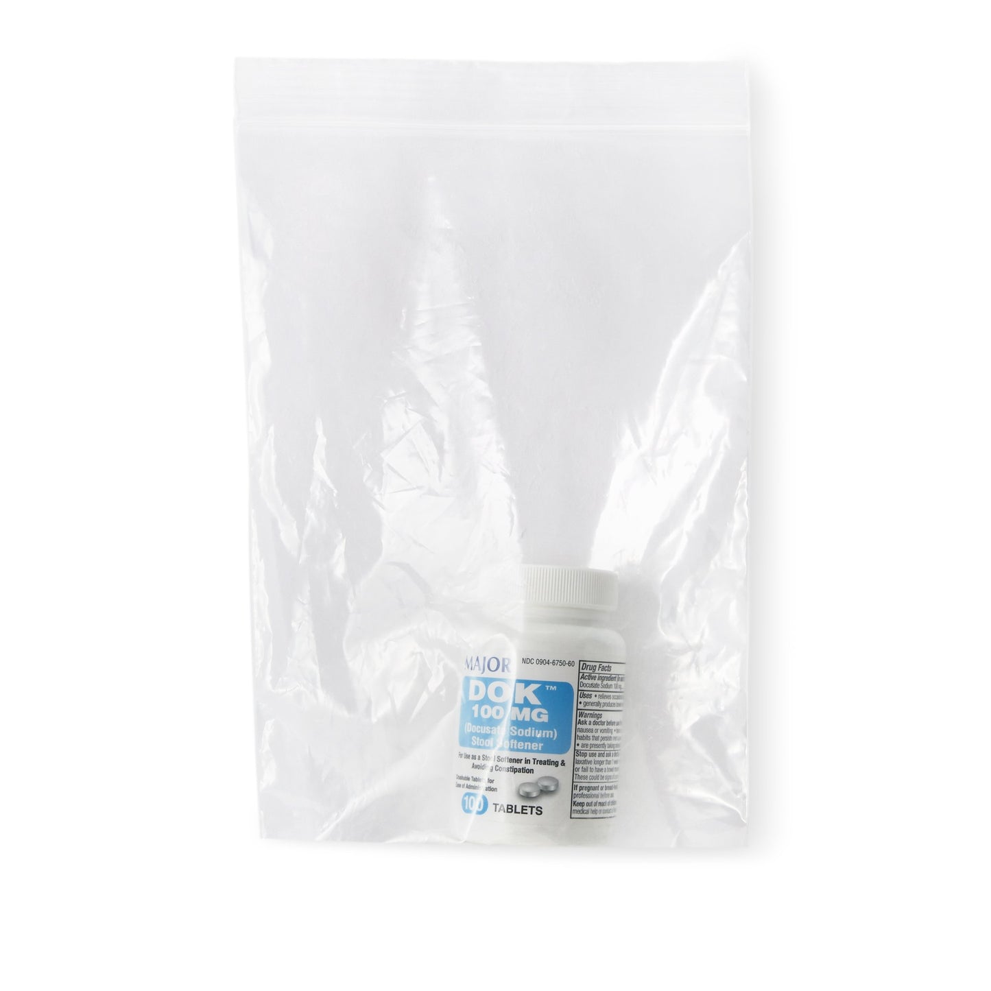DOK, TAB 100MG DOCUSATE SODIUM(100/BT)