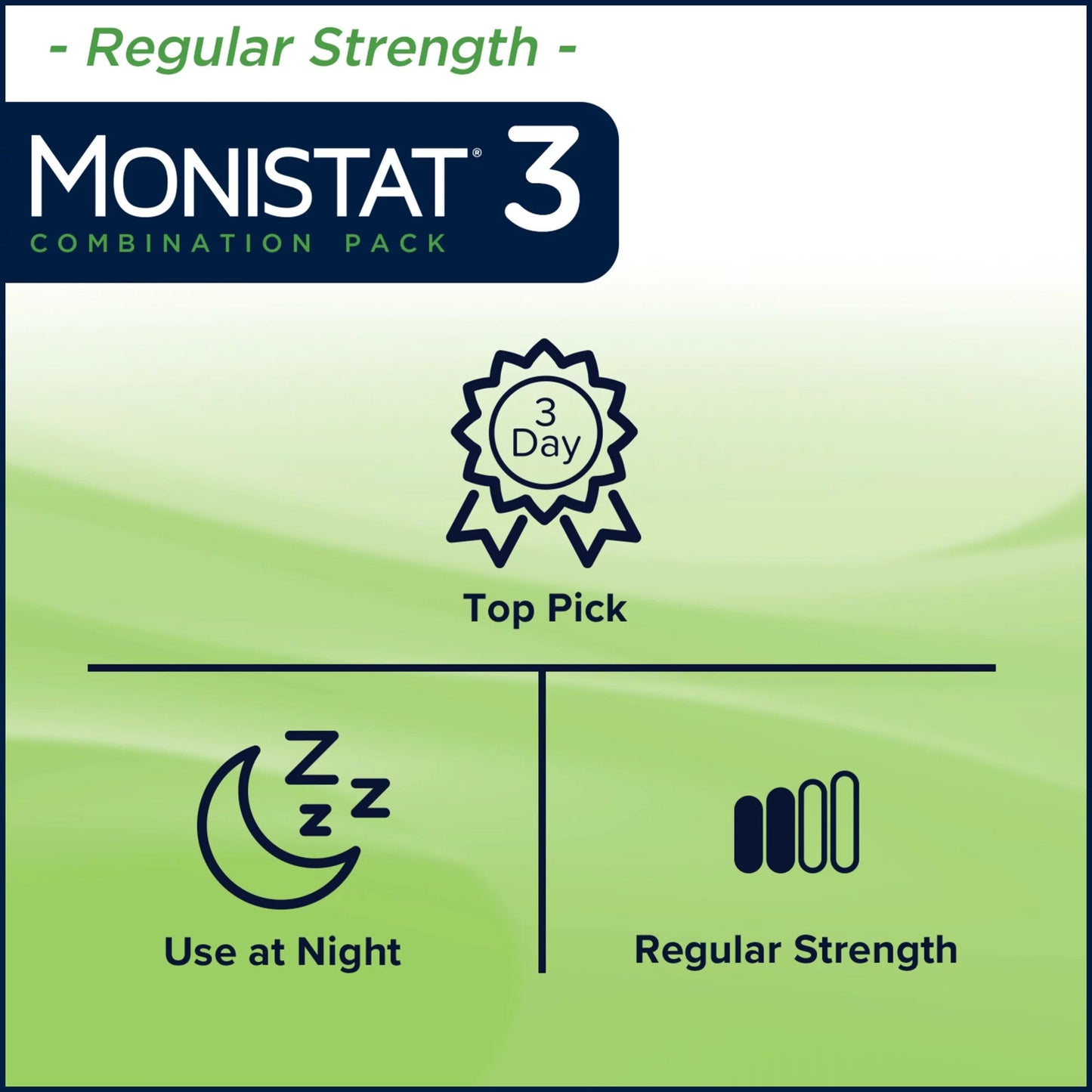 MONISTAT-3, CRM & OVULE ANTIFUNGAL (3/BX)