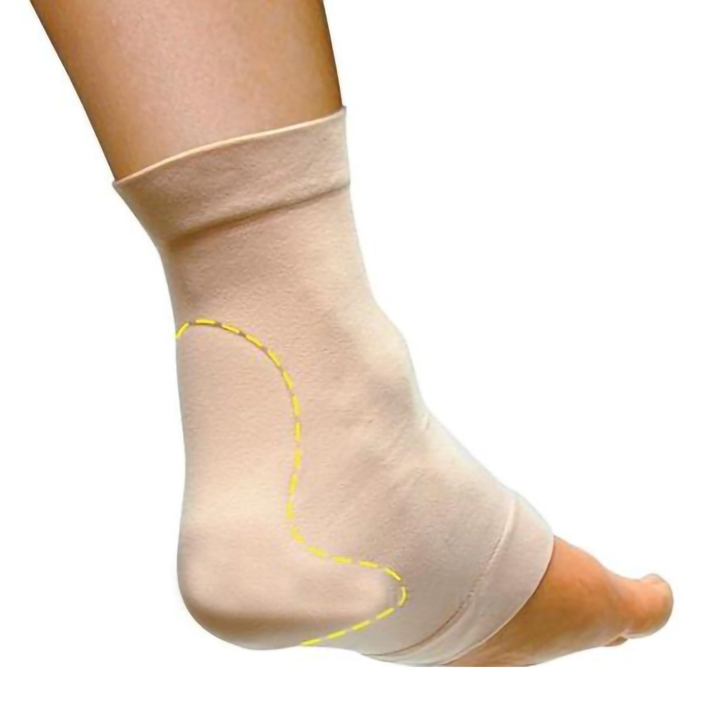 HEEL SLEEVE, ACHILLES W/GEL PAD RUSBL SM/MED (1/PK)