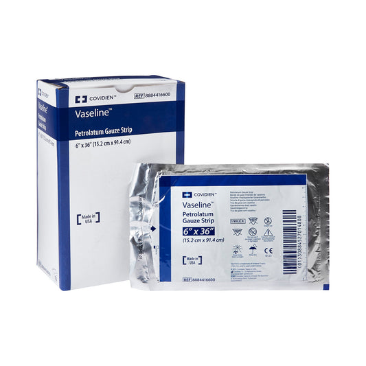 DRESSING, VASELINE FOIL PK STR6"X36" KENDAL