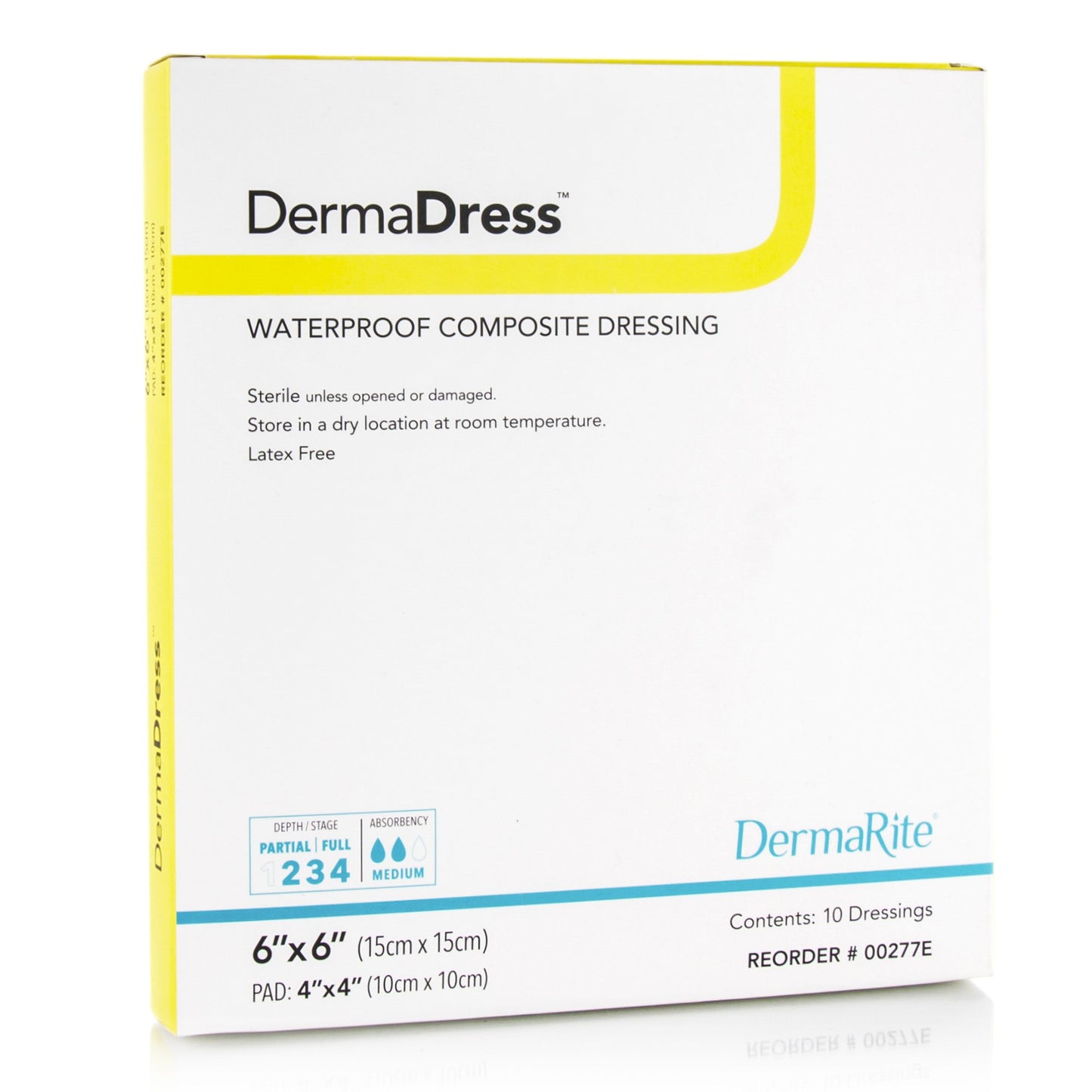 DRESSING, DERMADRESS 6X6 (10/BX)