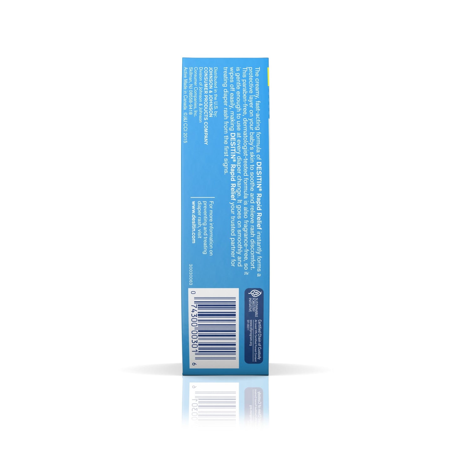 CREAM, DESITIN TU 4OZ (6/PK 6PK/CS) J&JOTC