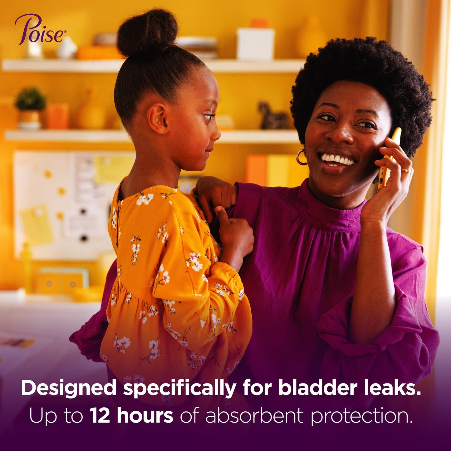 PAD, POISE MODERATE LONG (54/PK 2PK/CS)