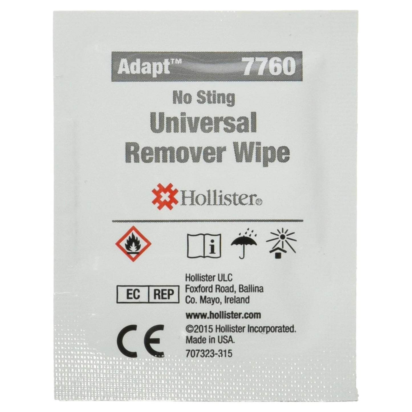 WIPE, ADHSV & BARRIER REMOVER (50/BX)