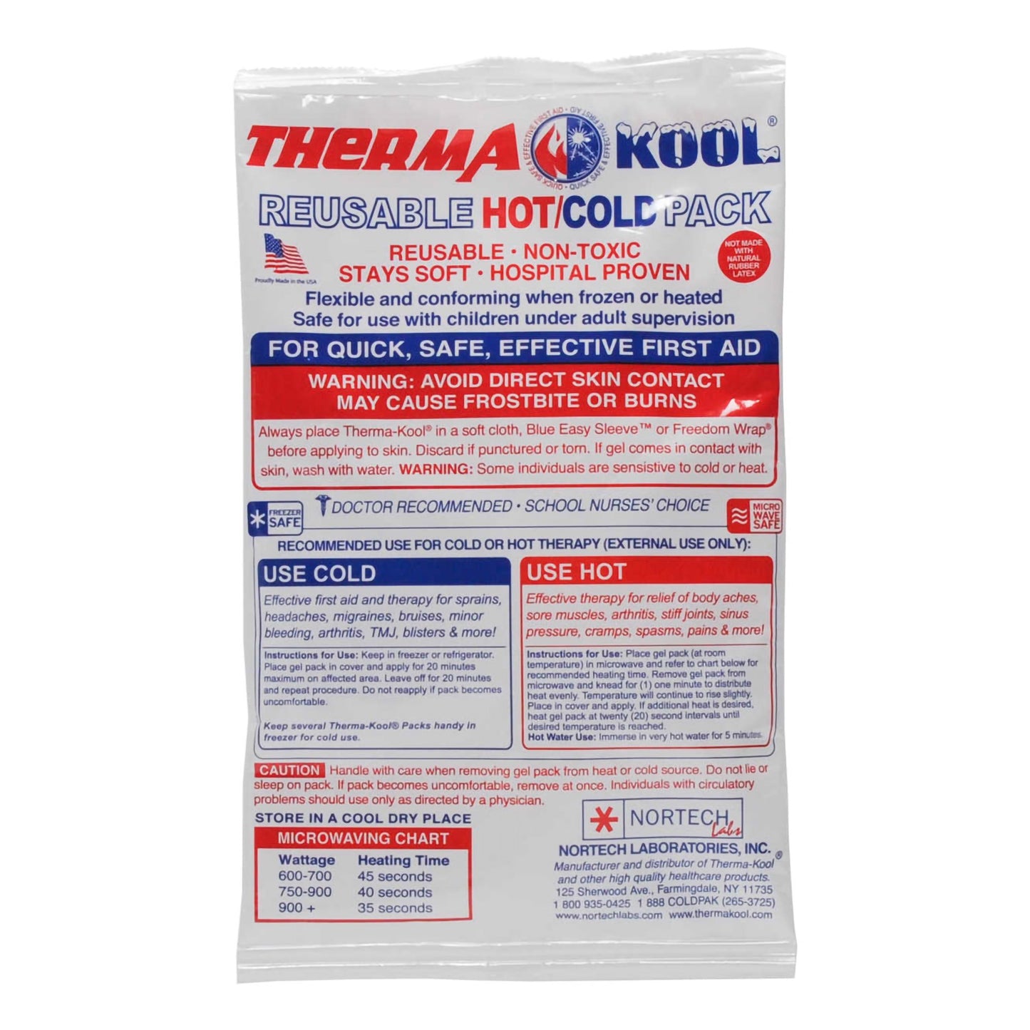 HOT/COLD PACK, GEL THERMA-KOOL30/CS