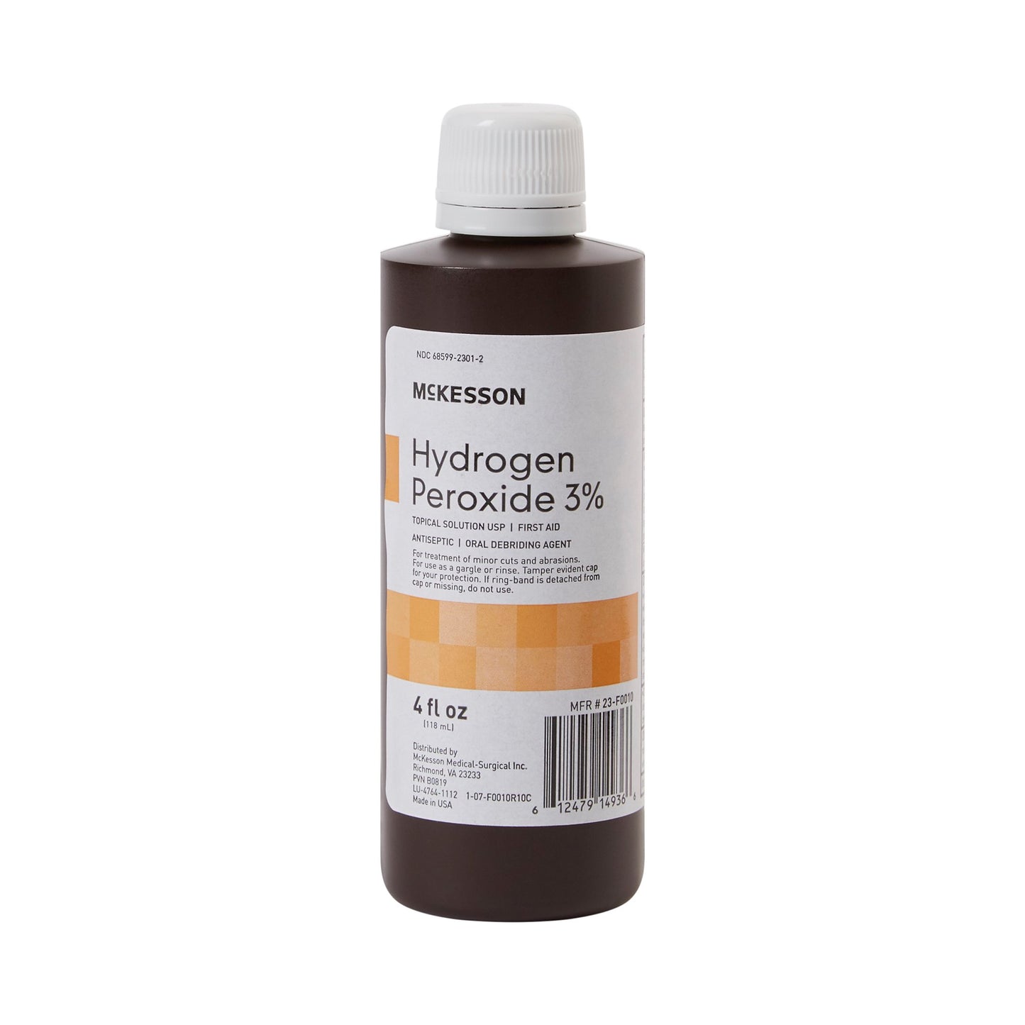 HYDROGEN PEROXIDE, 3% 4OZ (24/CS)