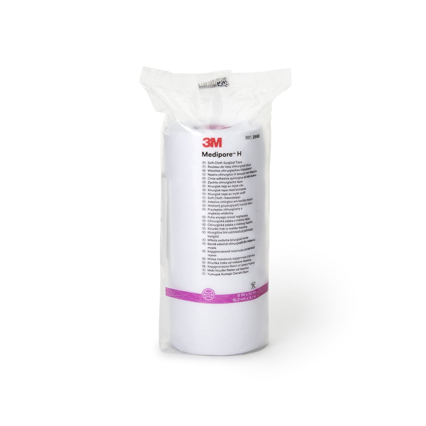 TAPE, MEDIPORE SFT CLTH 6"X10"(12RL/CS) 3M