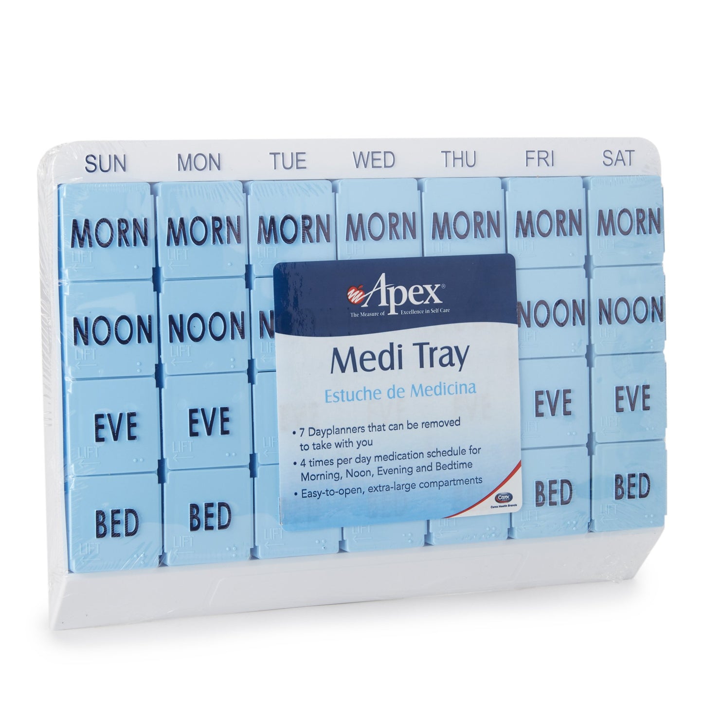 PLANNER, MEDI WEEKLY 28COMPARTMENT (48/CS)