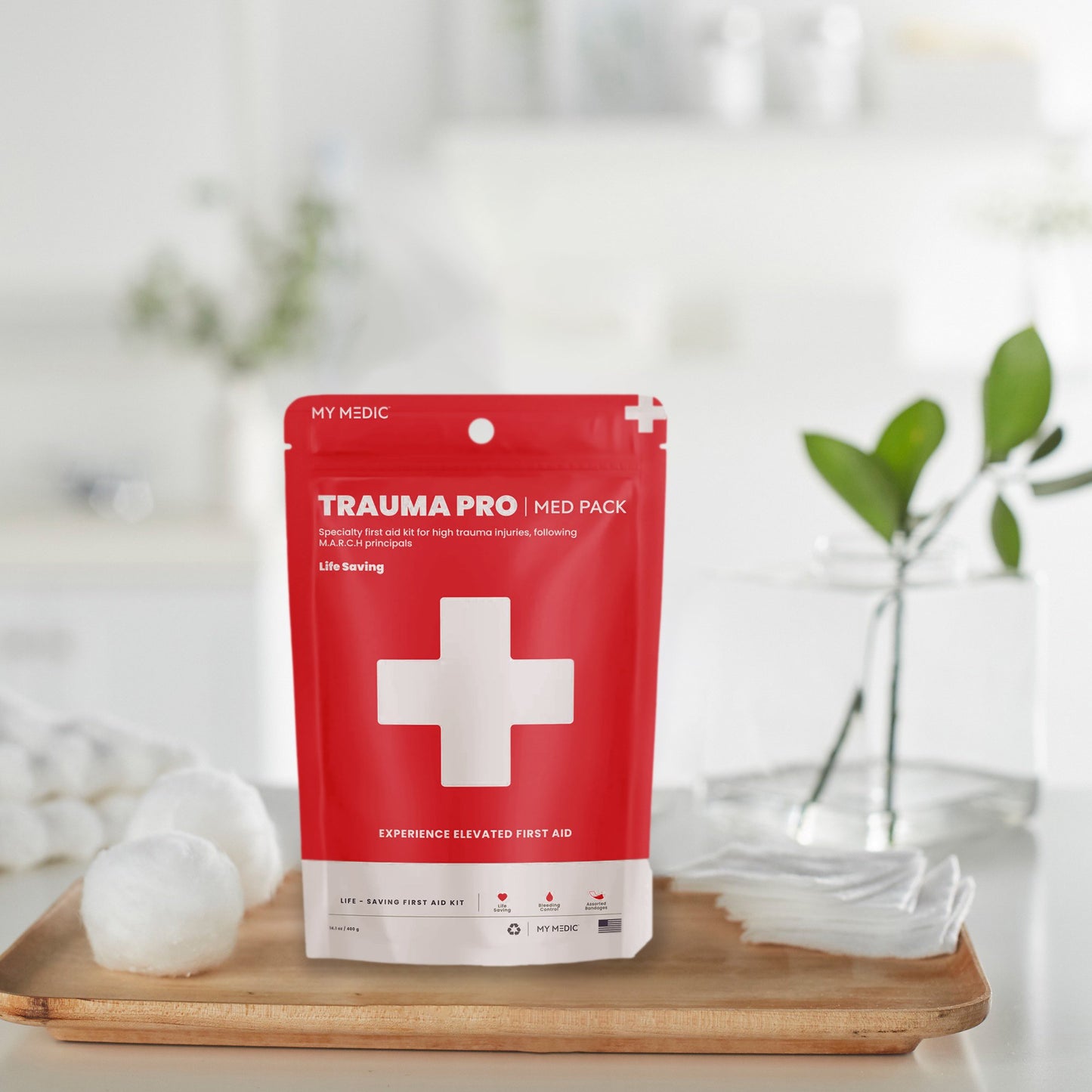 FIRST AID KIT, MEDICAL PACK F/TRAUMA PRO