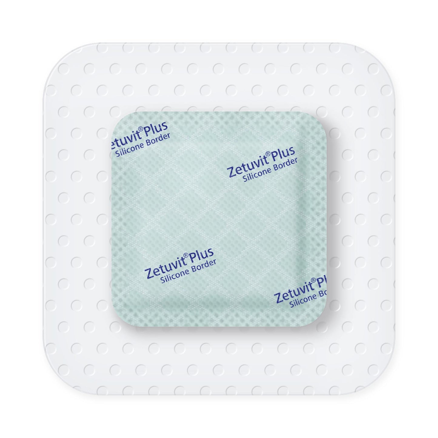 DRESSING, WND SAP BORDER W/SILADH 3"X3" (10/BX)