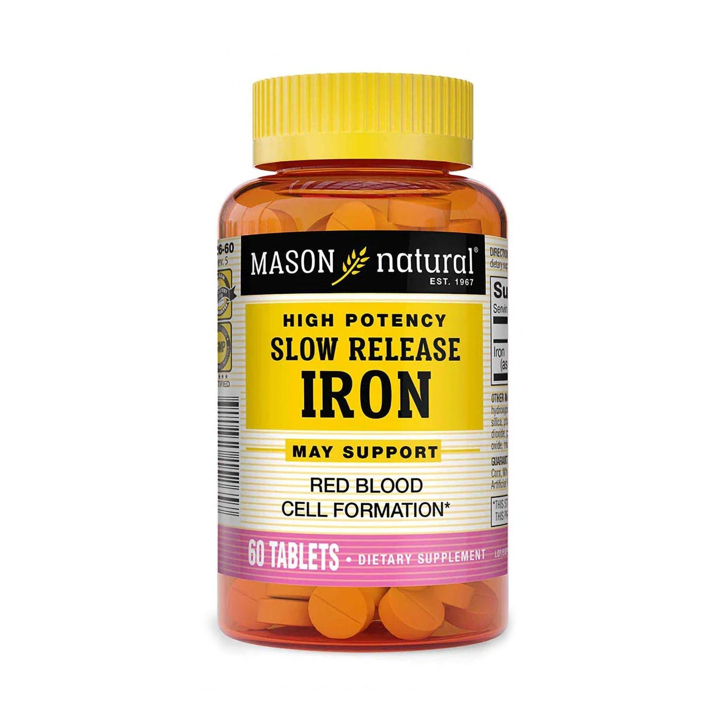 IRON, SLOW RELEASE MAS (60/BT)