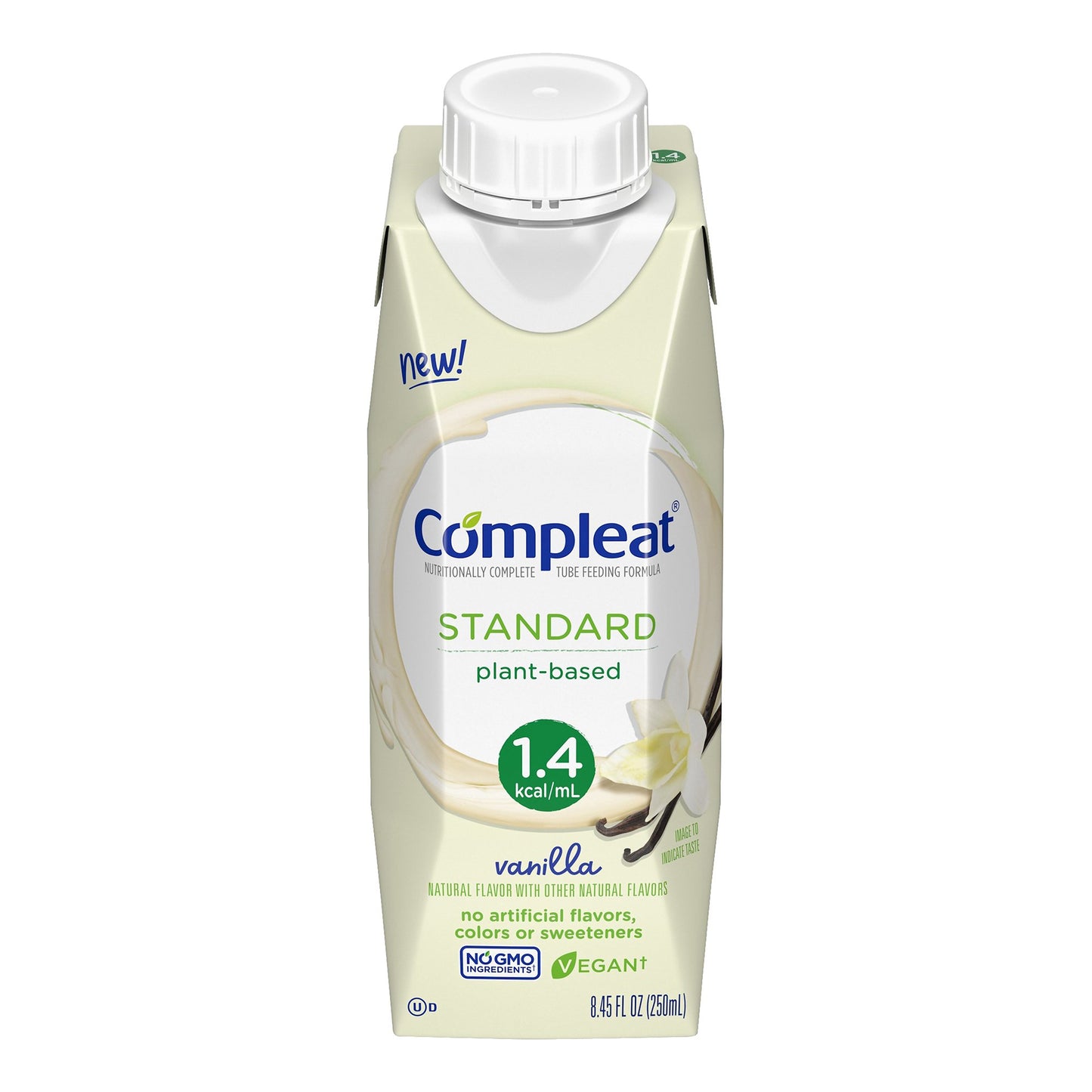 COMPLEAT, STD 1.4 CALORIE VANILLA CARTON 250ML (24/CS)