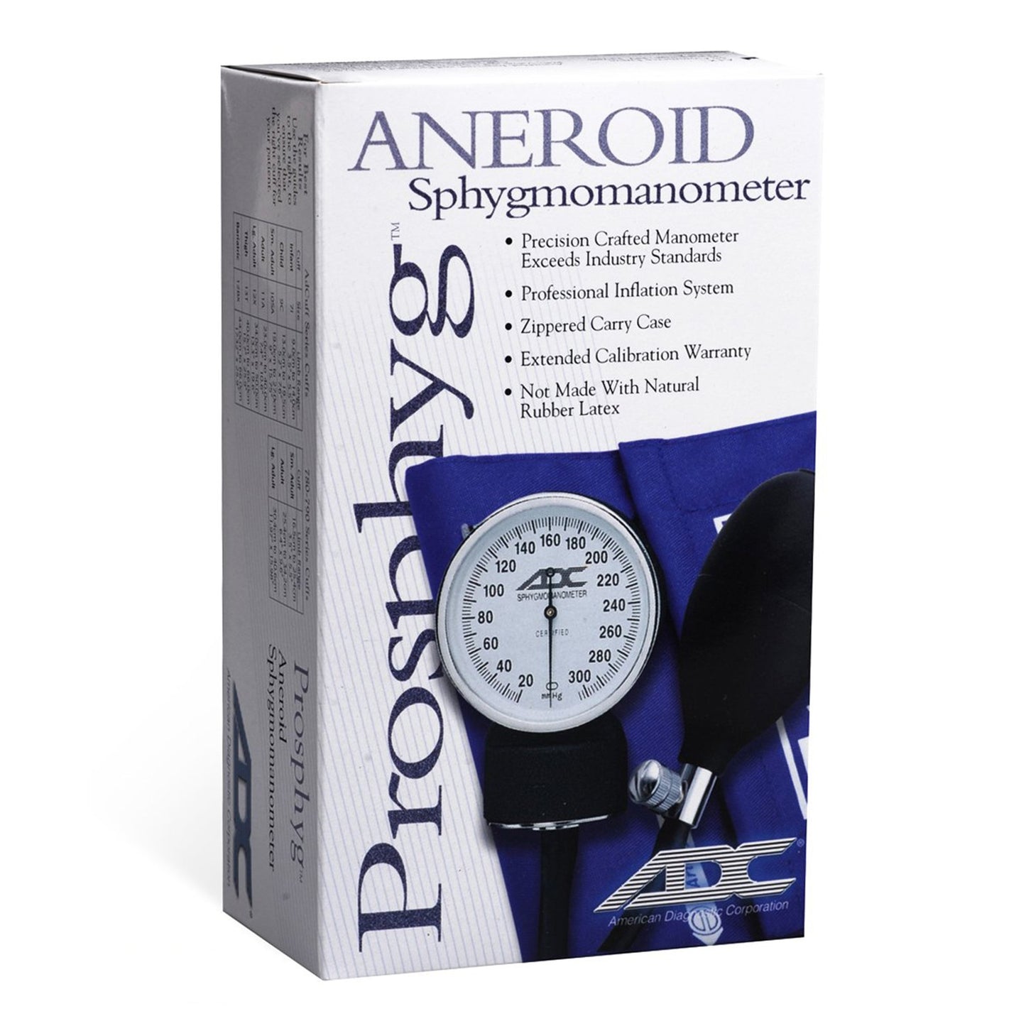 SPHYGS, PROSPHYG LATEXFREE ADLT BLK