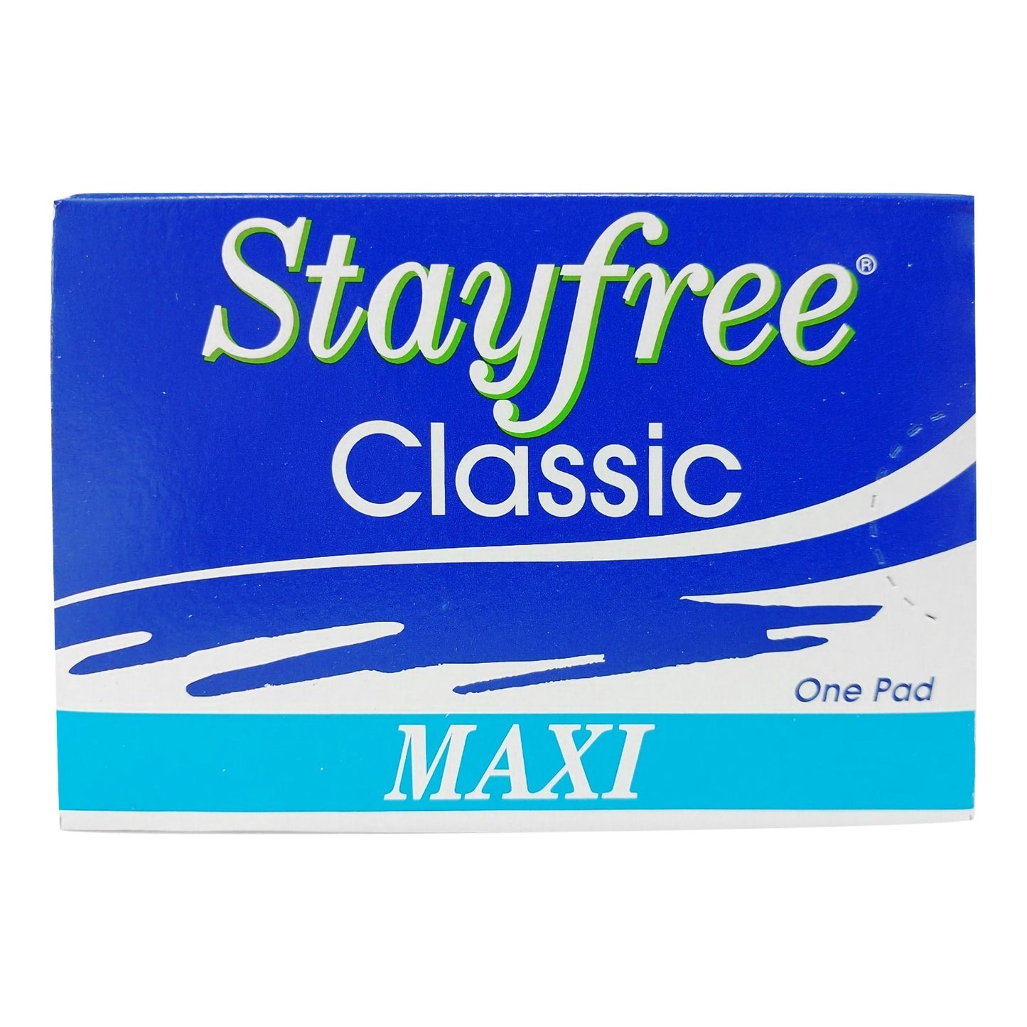 PAD, MAXI STAYFREE FLAT REGULAR ABSRB (250/CS)