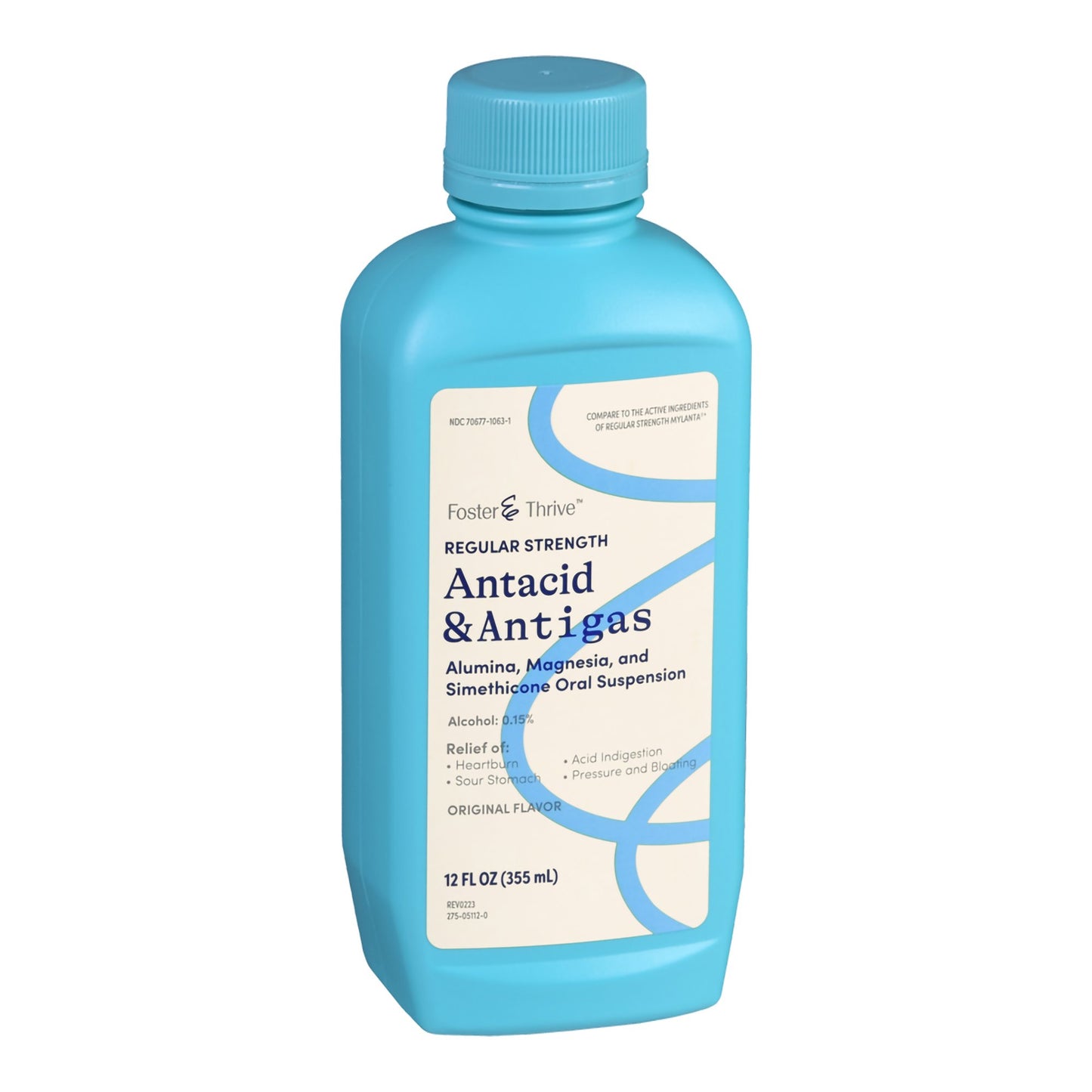 ANTACID, LIQ FT ANTI-GAS ORIG 12OZ