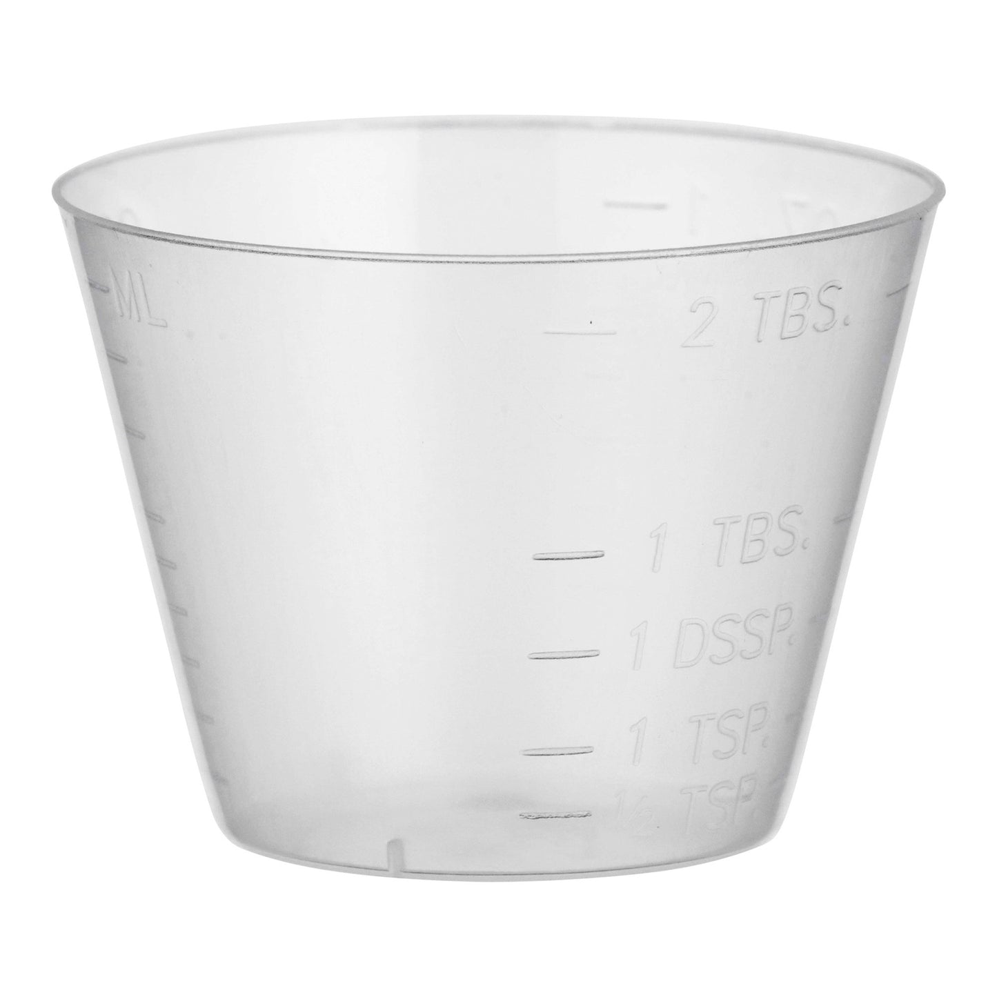 CUP, MEDICINE GRAD 1OZ (100/SL50SL/CS)