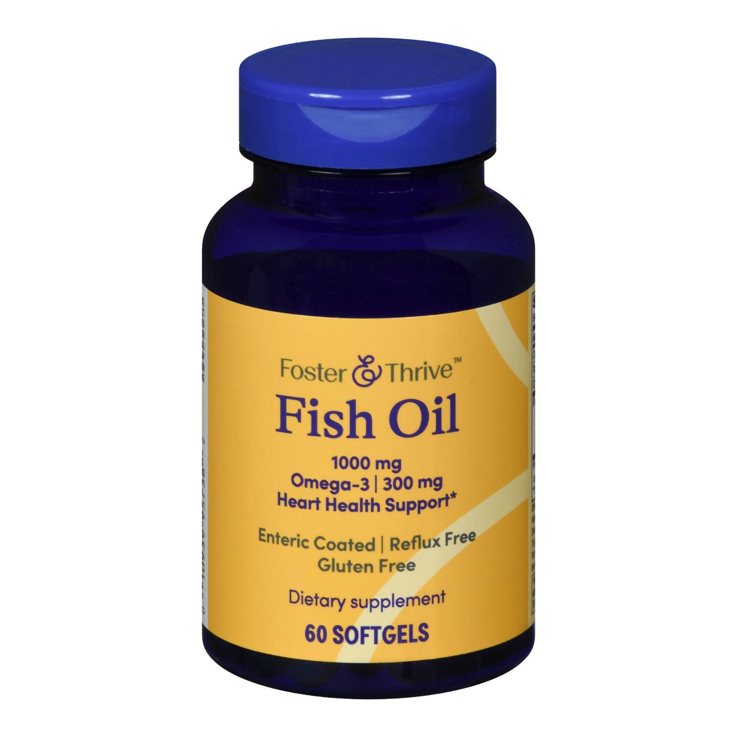 FISH OIL, CAP SGEL FT SM 1000MG (60/BT)
