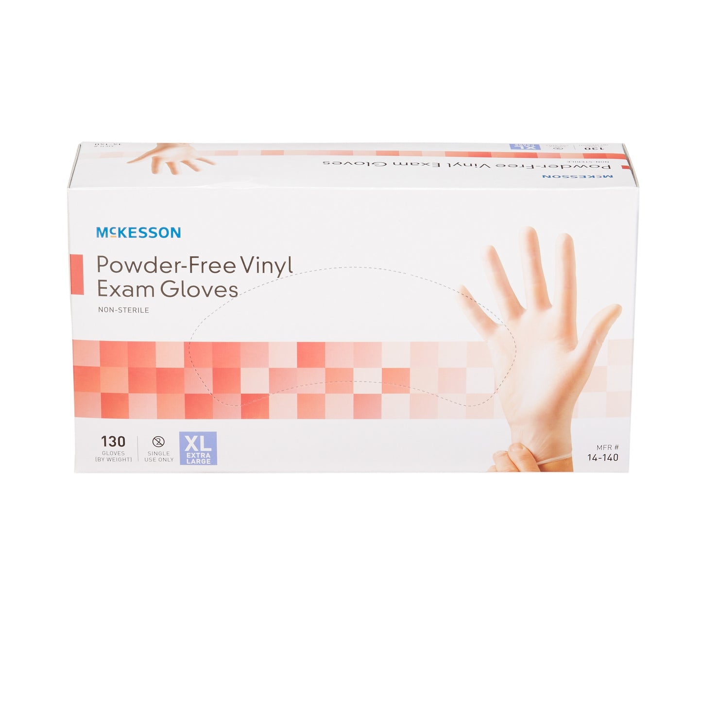 GLOVE, EXAM VNYL XL N/S (130/BX 10BX/CS)