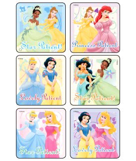 STICKER, DISNEY PRINCESS PATIENT (90/PK)