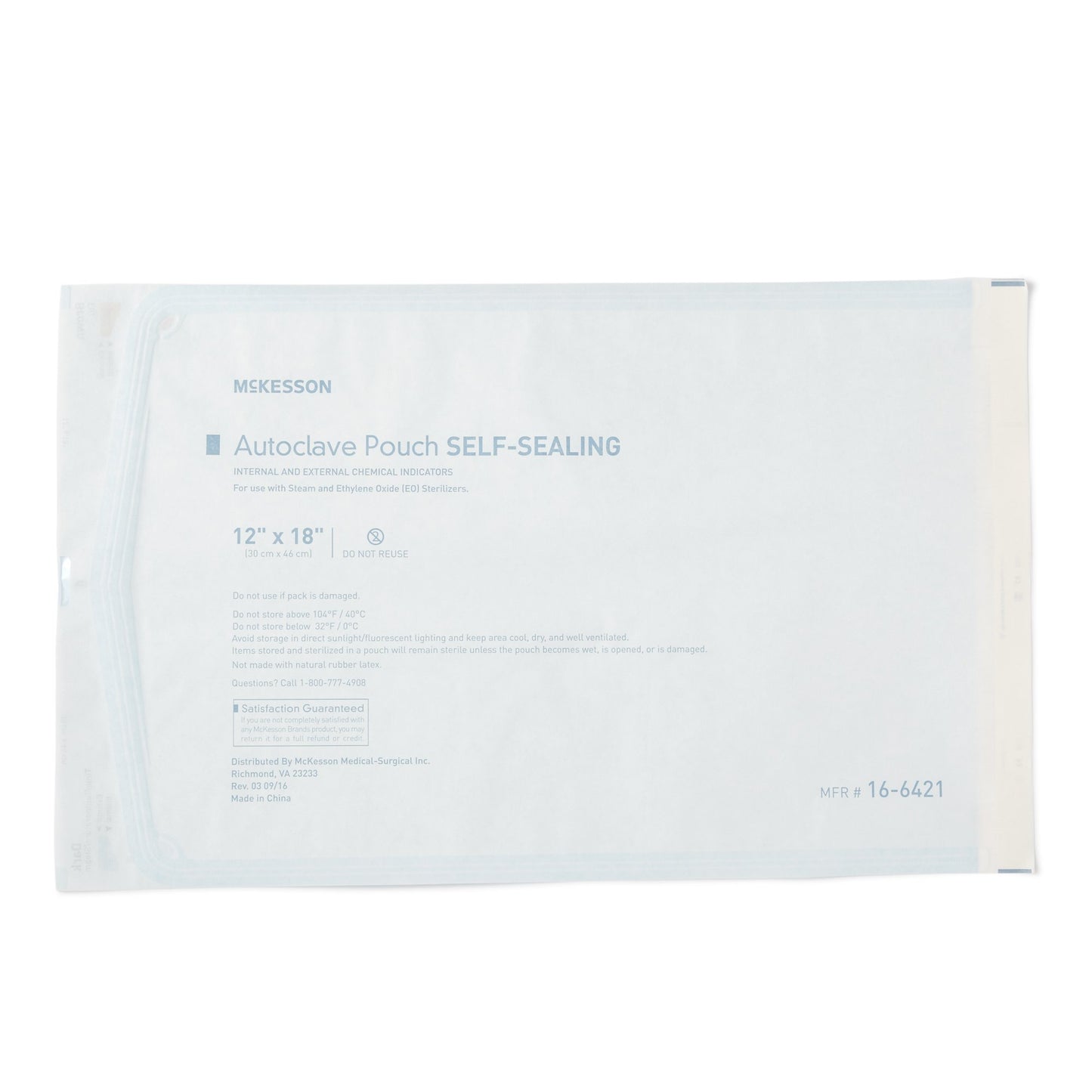 POUCH, SELF SEAL ECON 12X18 ( 200/BX 5BX/CS)