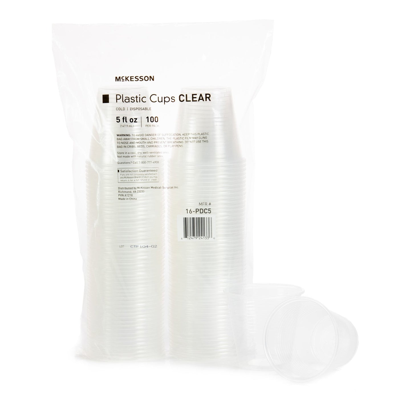 CUP, DRINKING TRANSLUCENT PP 5OZ (100/SL 20SL/CS)