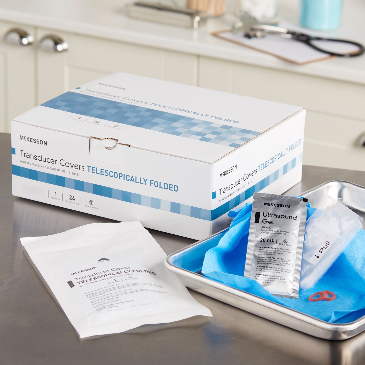 COVER, TRANSDUCER LF STR 6"X33" (24/BX 10BX/CS)