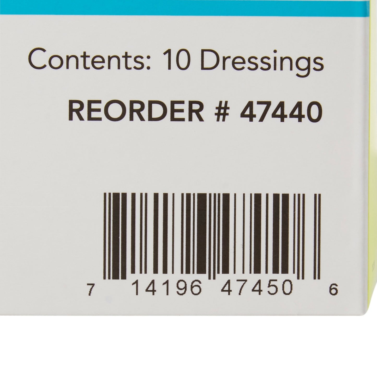 DRESSING, COMFORT FM BRDR LITE4X4 (10EA/BX)