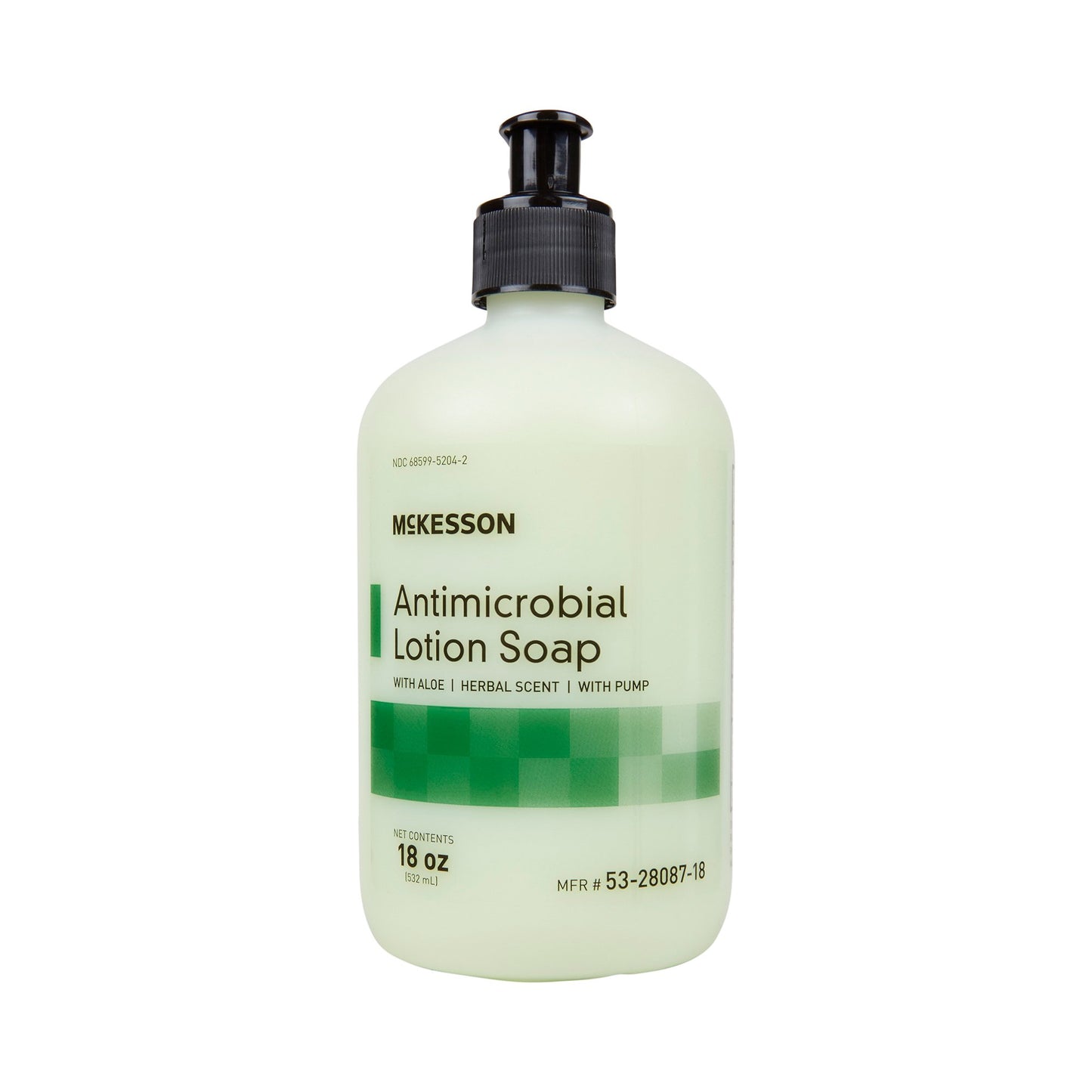 SOAP, ANTIMICRO LOTION ALOE W/PUMP 18OZ (12/CS)