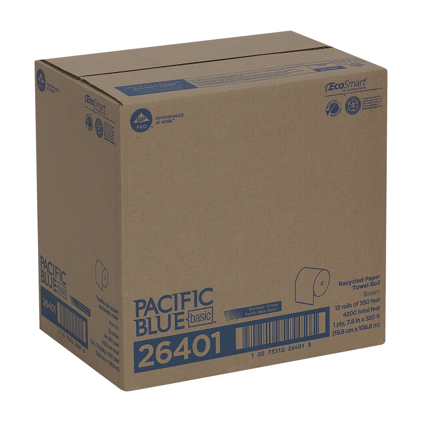 TOWEL, PAPER ECON 1PLY (12PK/CS)